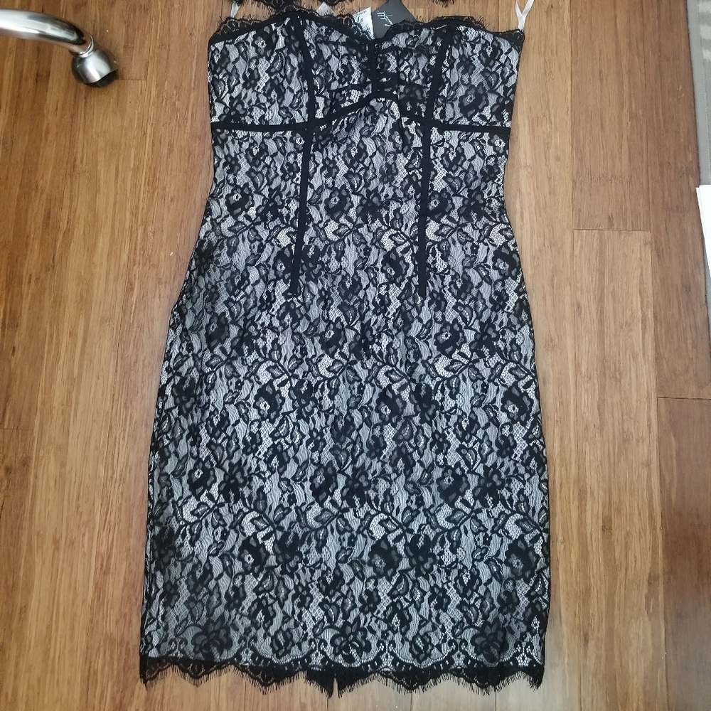 White House Black Market Lace Dress nwt